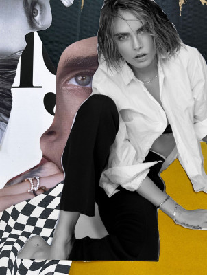 Cara Delevingne ~ Elle UK September 2023