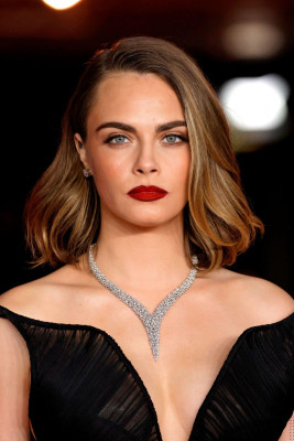 Cara Delevingne at 3rd Annual Academy Museum Gala in Los Angeles 
