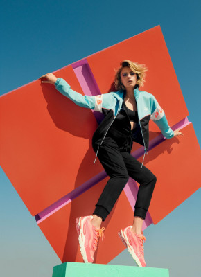 CARA DELEVINGNE at Puma’s Cell Stellar Neon Collection, 2019