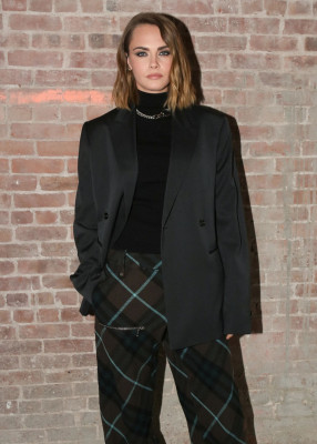 Cara Delevingne at Burberry’s Knight Bar Lands in New York City 11/09/23