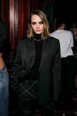 Cara Delevingne at Burberry’s Knight Bar Lands in New York City 11/09/23