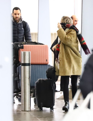 Cara Delevingne – Catches a Flight out of the UK