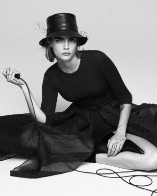 CARA DELEVINGNE for Dior Autumn/Winter 2019 Collection