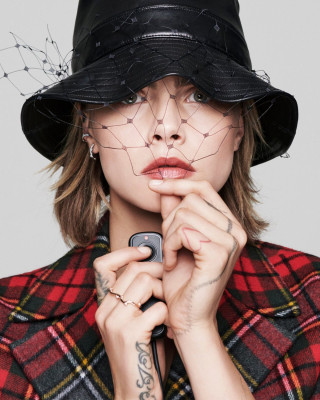 CARA DELEVINGNE for Dior Autumn/Winter 2019 Collection