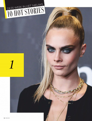 Cara Delevingne – Grazia Netherlands 09/18/2019