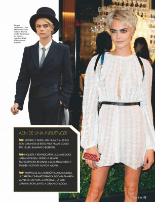 Cara Delevingne – Hola! Fashion Magazine May 2019 Issue