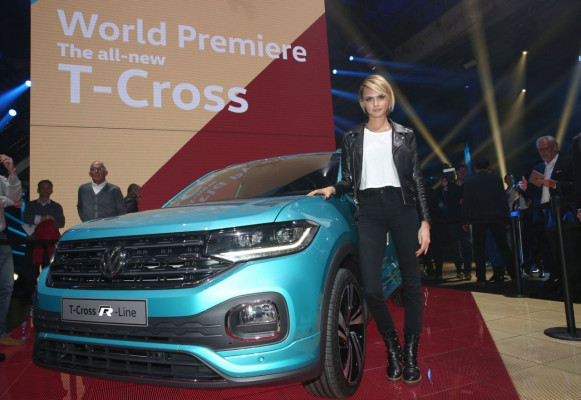 Cara Delevingne – New Volkswagen T-Cross World Premiere in Amsterdam