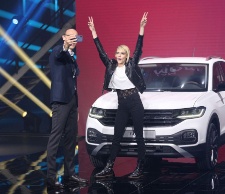 Cara Delevingne – New Volkswagen T-Cross World Premiere in Amsterdam