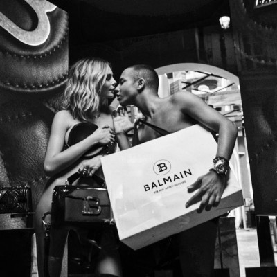 CARA DLEVINGNE for Balmain Truth or Dare Campaign, Autumn 2019