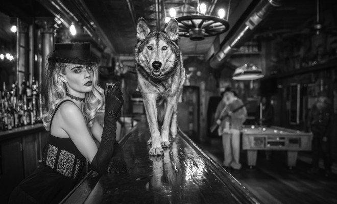 Cara Delevingne by David Yarrow for his New ‘Wild West’ Series