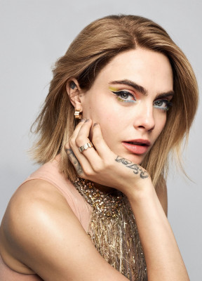 Cara Delevingne by Pamela Hanson for UK Harper's Bazaar (March 2022)
