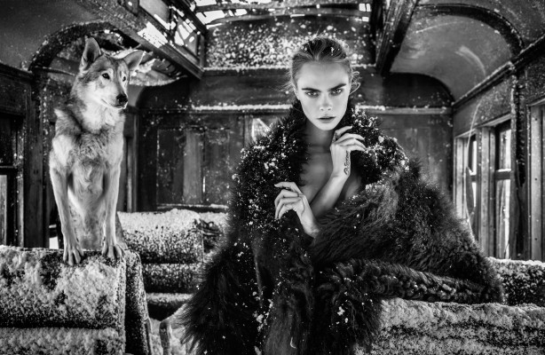 Cara Delevingne by David Yarrow for his New ‘Wild West’ Series