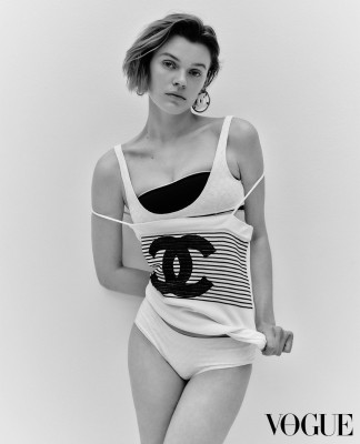 Cara Taylor ~ Vogue HK June 2024 by Stas Komarovski