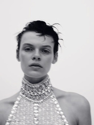 Cara Taylor ~ i-D Winter 2021 by Amy Troost 