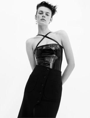 Cara Taylor ~ i-D Winter 2021 by Amy Troost 