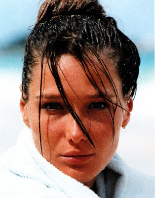 Carla Bruni ~ Marie Claire UK June 1990 by Ken Browar