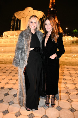 Front Row At Yves Saint Laurent Spring/Summer 2023 Fashion Show in Paris
