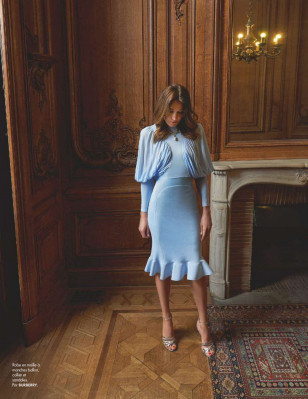 CARLA BRUNI and BELLA HADID in Elle Magazine, France February 2020