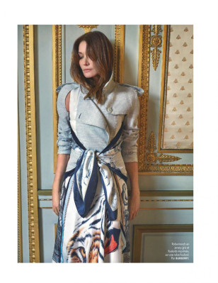 CARLA BRUNI and BELLA HADID in Elle Magazine, France February 2020