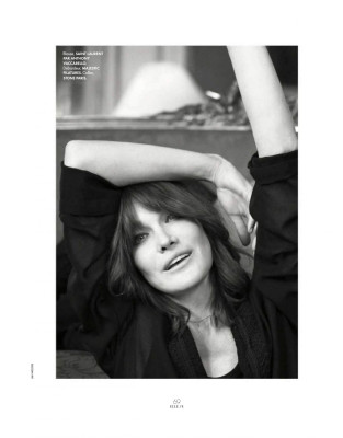 Carla Bruni – Elle France December 2017
