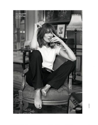 Carla Bruni – Elle France December 2017