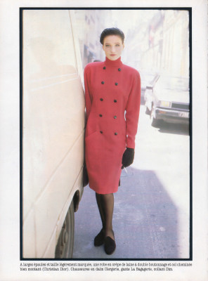 Carla Bruni ~ COSMOPOLITAN France September 1986