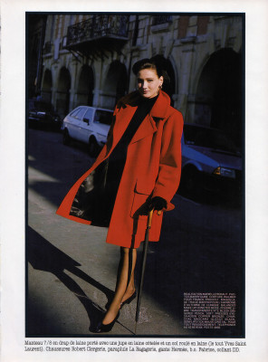 Carla Bruni ~ COSMOPOLITAN France September 1986