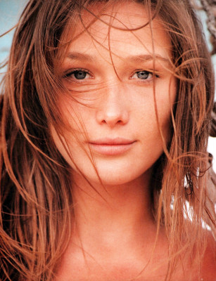 Carla Bruni ~ Marie Claire UK June 1990 by Ken Browar