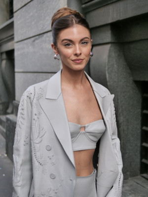 Carmella Rose at Ermanno Scervino Fashion Show in Milan 02/25/2023