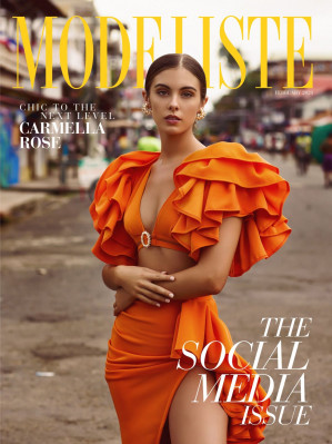 CARMELLA ROSE in Modeliste Magazine, February 2020
