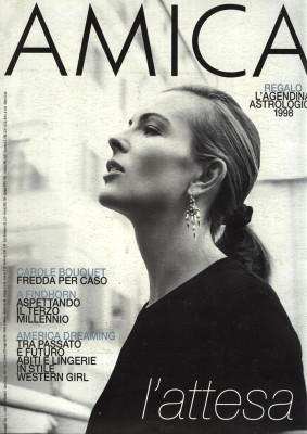 Carole Bouquet ~ AMICA ITALIA JANUARY 1998 BY CHRISTOPH KLAUKE