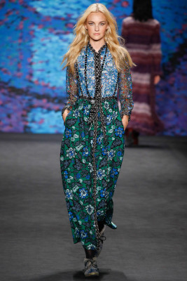 Anna Sui Autumn/Winter 2018 Fashion Show in New York