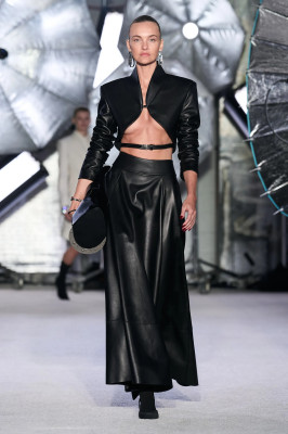 Caroline Trentini - Brandon Maxwell Fall/Winter 2023 Fashion Show in New York