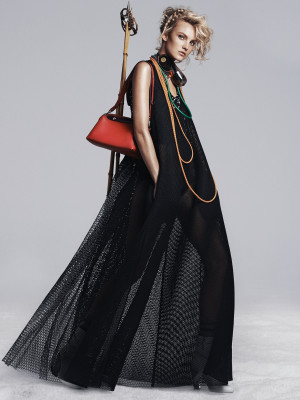 Caroline Trentini - photoshoot for Vogue Korea, by Steven Pan
