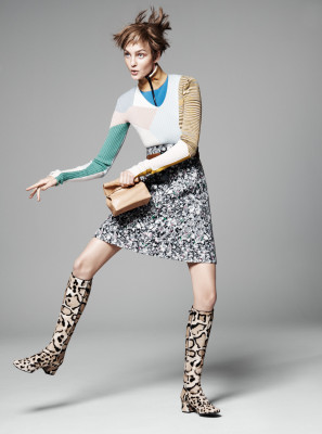 Caroline Trentini - photoshoot for Vogue USA, by David Sims