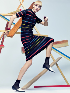 Caroline Trentini - photoshoot for Vogue USA