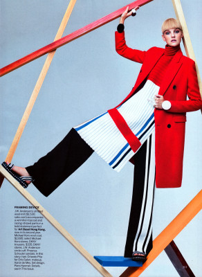 Caroline Trentini - photoshoot for Vogue USA