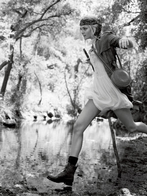 Caroline Trentini - photoshoot for Vogue USA