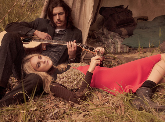 Caroline Trentini - photoshoot for Vogue USA