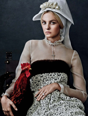 Caroline Trentini - photoshoot for Vogue Japan, by Giampaolo Sgura
