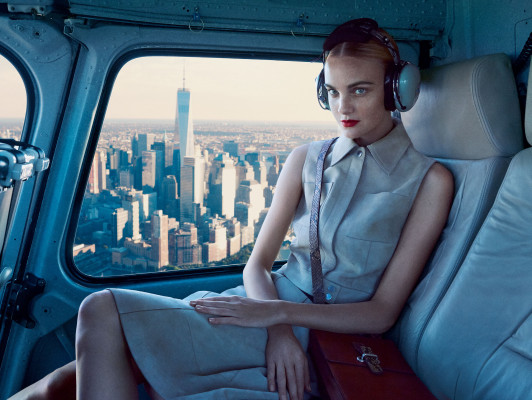Caroline Trentini - photoshoot for Vogue USA, by Mikael Jansson