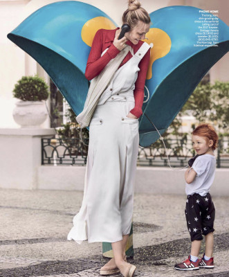 Caroline Trentini - photoshoot for Vogue US 2017