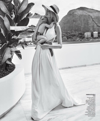 Caroline Trentini - photoshoot for Vogue US 2017
