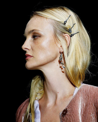 Caroline Trentini - Bottega Veneta Fall/Winter 2018 Fashion Show in New York
