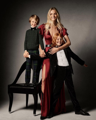 Caroline Trentini ~ Ralph Lauren Holiday 2023 by Steven Pan