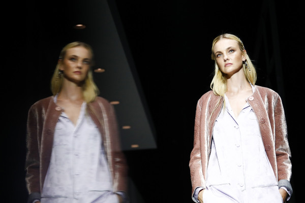 Caroline Trentini - Bottega Veneta Fall/Winter 2018 Fashion Show in New York
