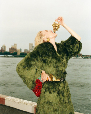 Caroline Trentini for Balmain