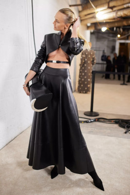 Caroline Trentini for Brandon Maxwell FALL 2023 READY-TO-WEAR