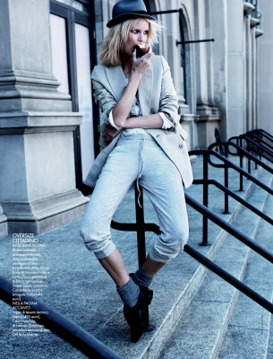 Caroline Winberg for Elle Italia April 2010