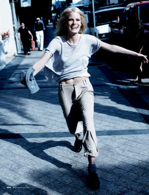 Caroline Winberg for Elle Italia April 2010